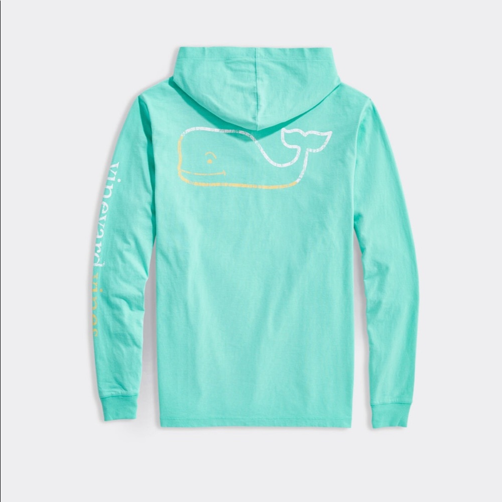 Brand New Men’s Vineyard Vine Hooded Long sleeve Tshirt in Medium